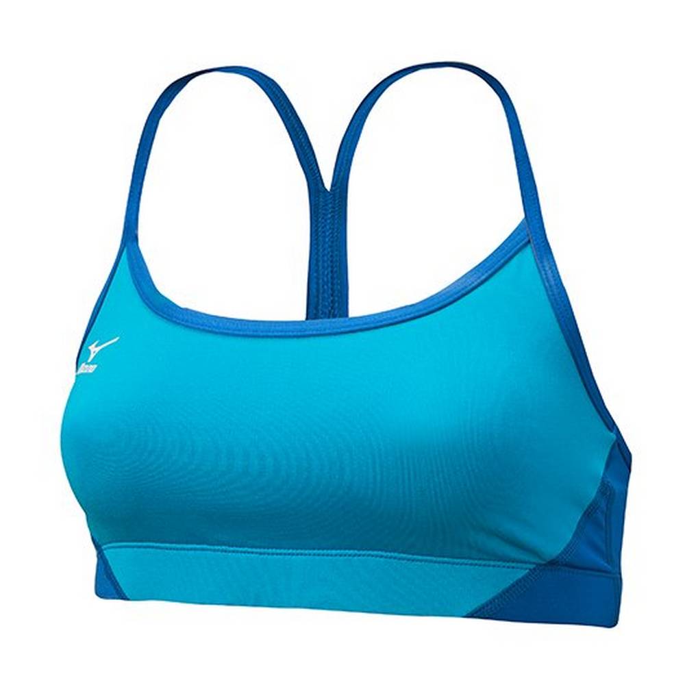 Sujetador Deportivo Mizuno Hybrid Mujer Azules/Azul Real Ofertas OYTR-67980